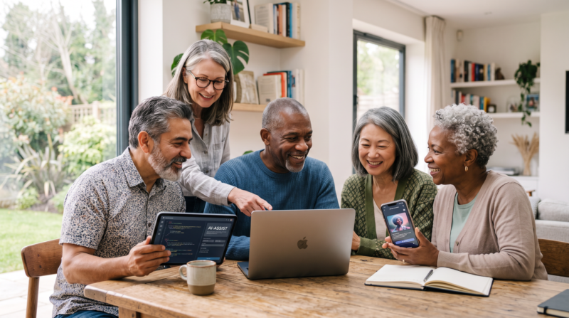 Adults 50+ learning technology